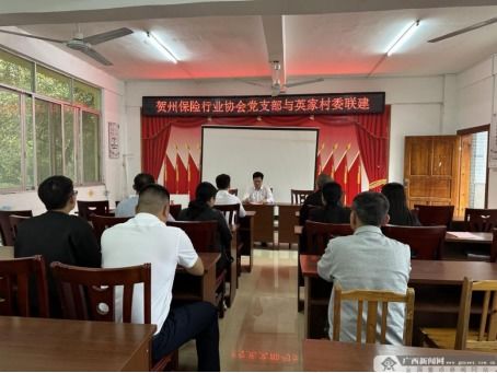 賀州保險行業(yè)協(xié)會 黨建引領聚合力，普惠金融促發(fā)展